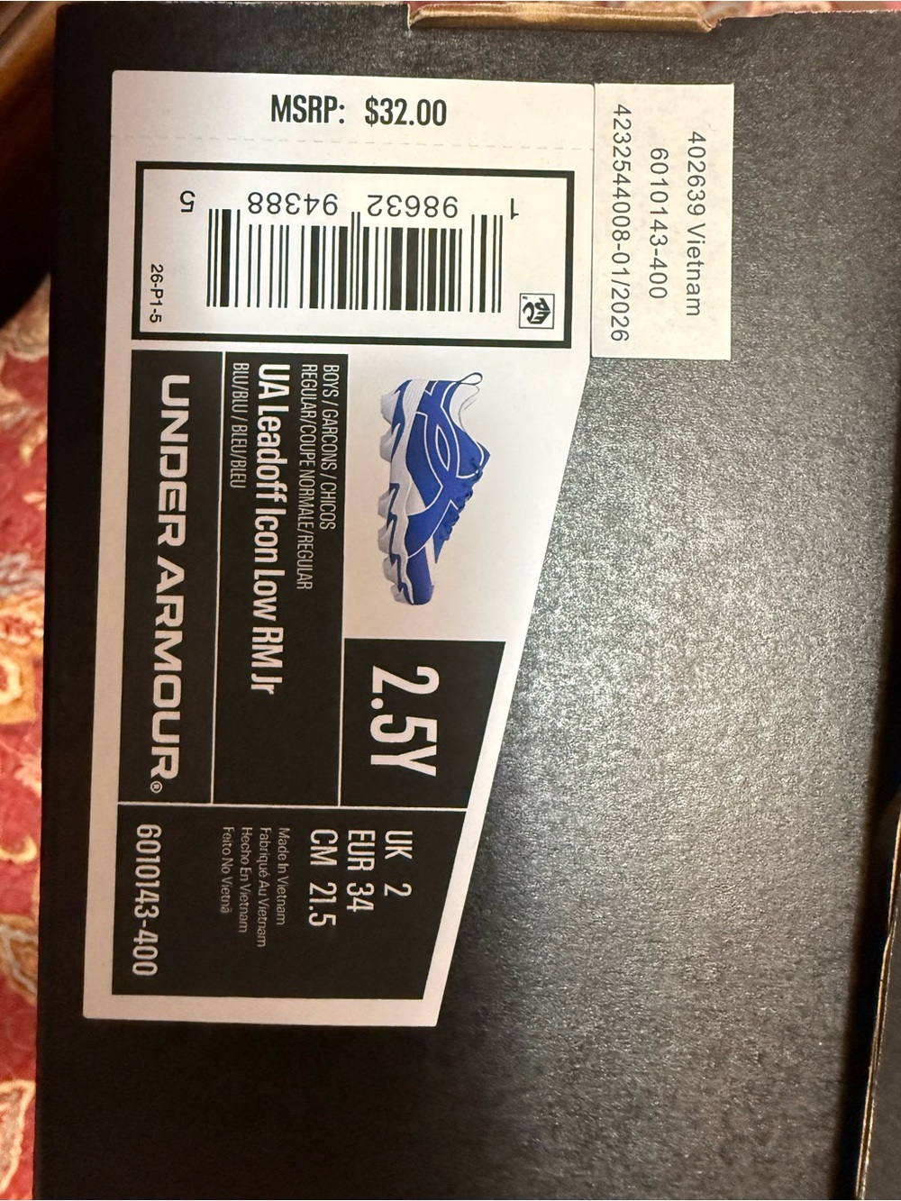 Under Armour Boys Baseball Cleats